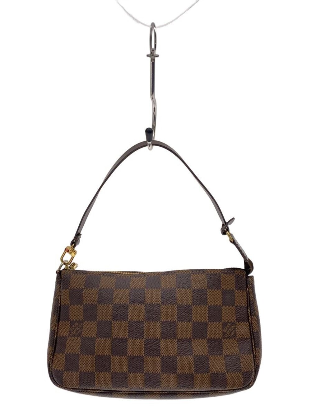 LOUIS VUITTON Pochette Accessoires base Inside Out Pouch Clutch Brown